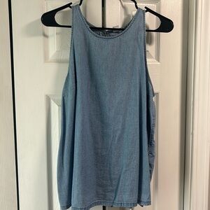 Old Navy Sleeveless Chambray top